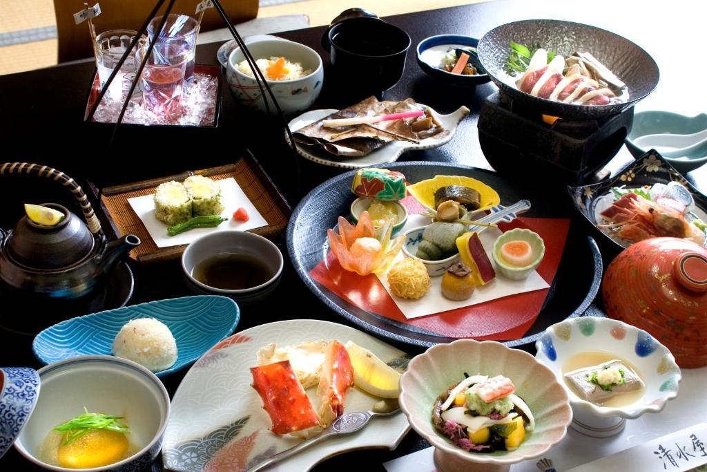Oyado Kiyomizuya Hotel Noboribetsu Bagian luar foto